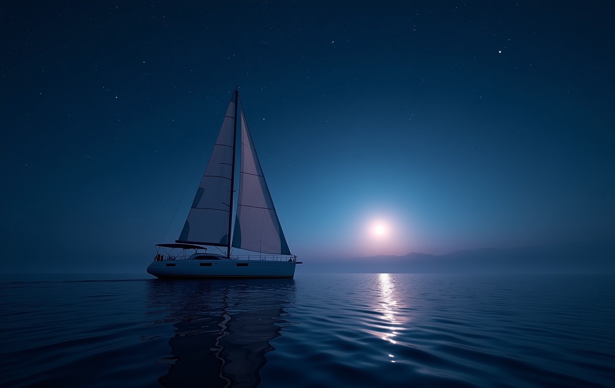 Navegação noturna em iates — Experiências de Navegação Noturna