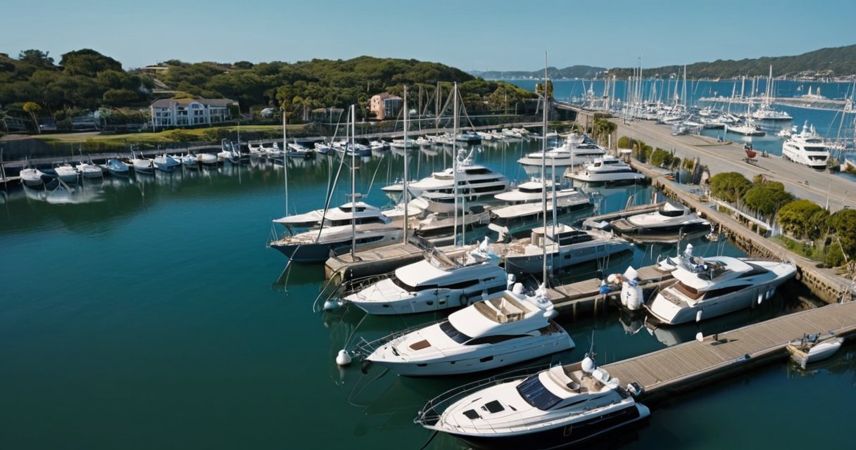 Portos e marinas ao longo das rotas — Como Escolher Portos e Marinas ao Planejar Rotas