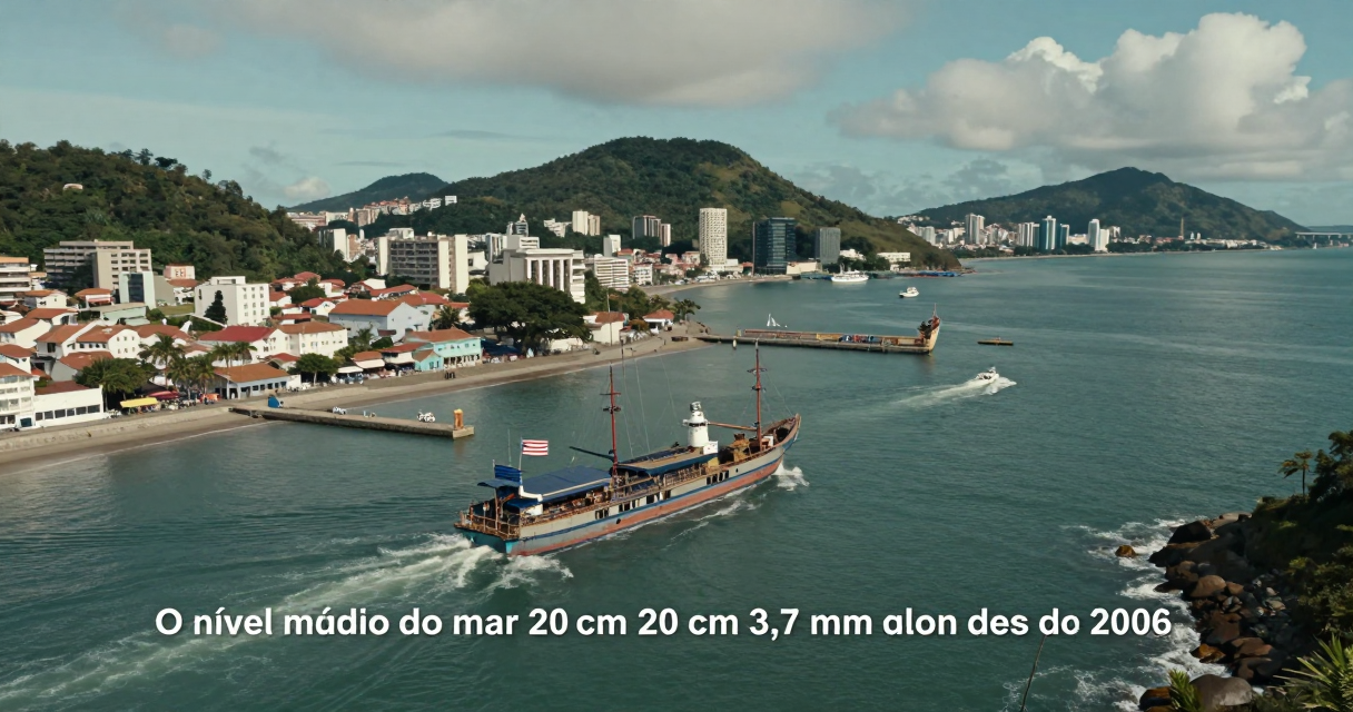 Adaptação de rotas a mudanças climáticas — Como o aumento do nível do mar redesenha portos e pontos de ancoragem