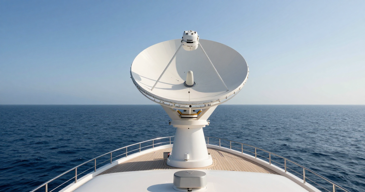Comunicação marítima básica — A Importância da Conectividade Satelital