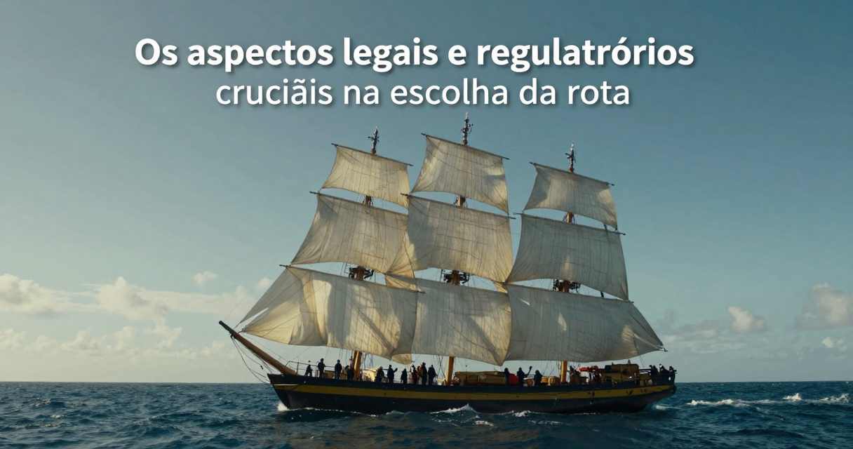 Experiência do capitão na escolha da rota — Aspectos Legais e Regulatórios