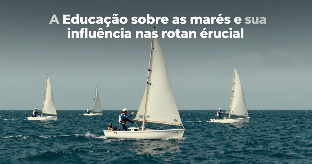 Influência da maré nas rotas — A Importância da Educação e Treinamento em Navegação
